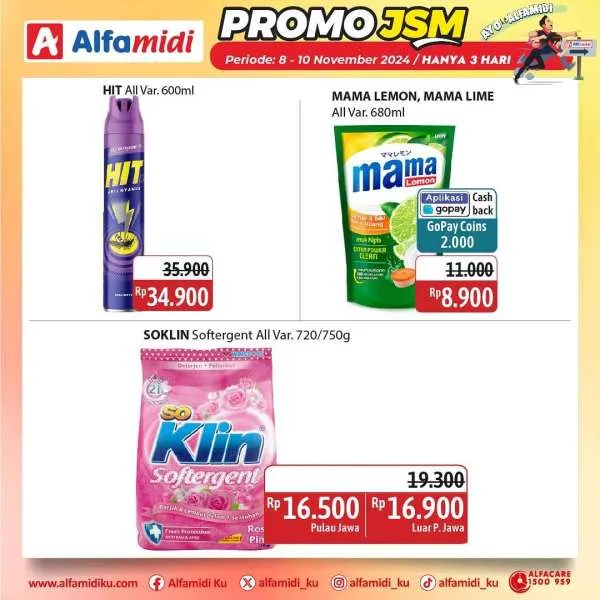 Promo JSM Alfamidi Periode 8-10 November 2024