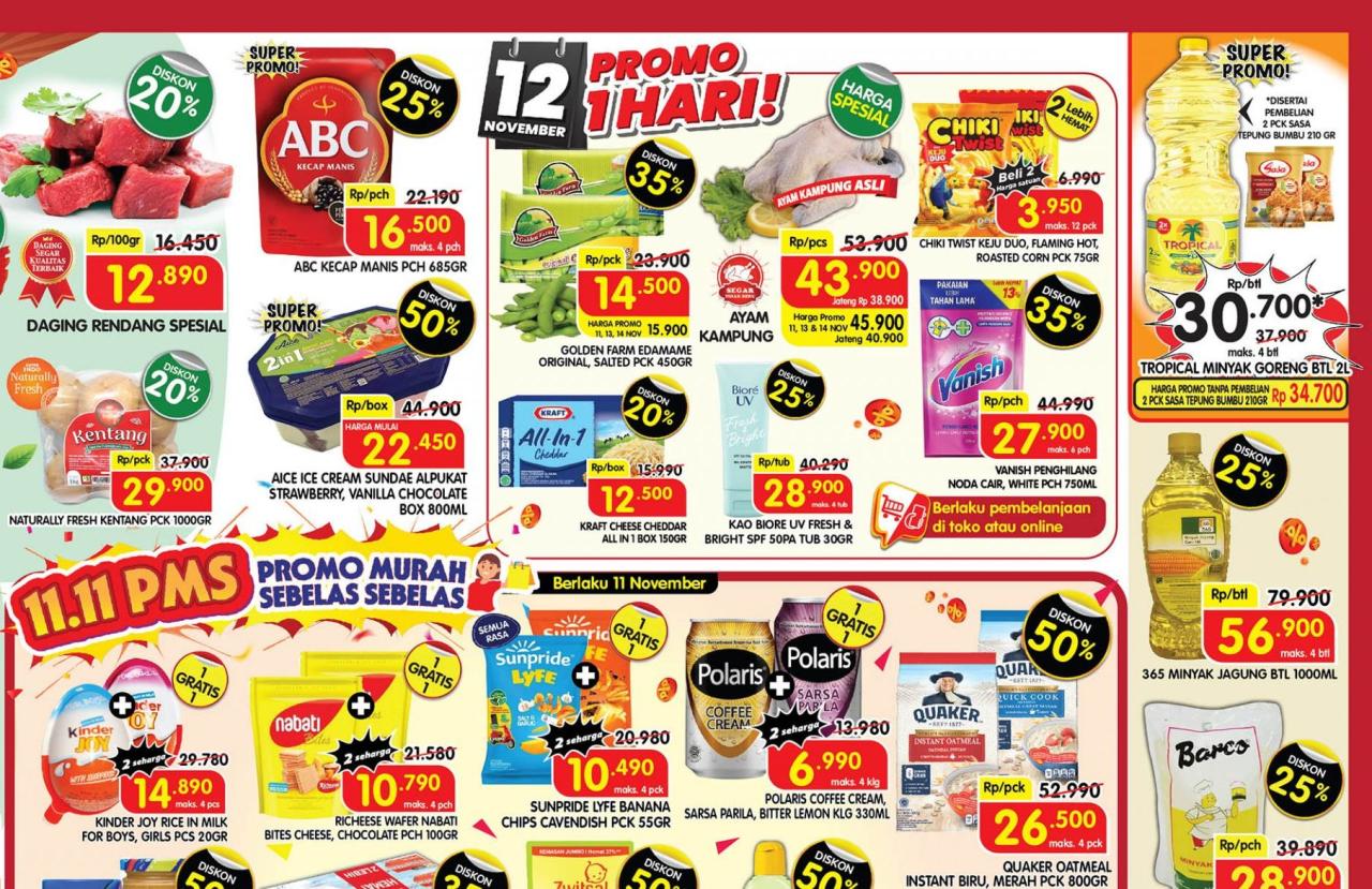 Promo Superindo Weekday 11-14 November 2024