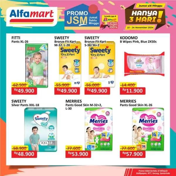 Promo JSM Alfamart Periode 22-24 November 2024