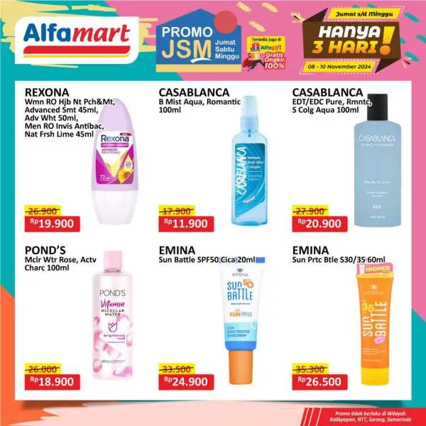 Promo JSM Alfamart Periode 8-10 November 2024