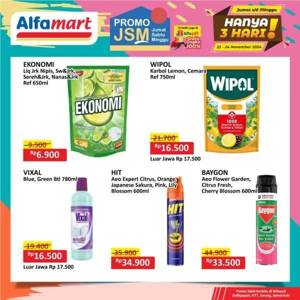 Promo JSM Alfamart Periode 22-24 November 2024