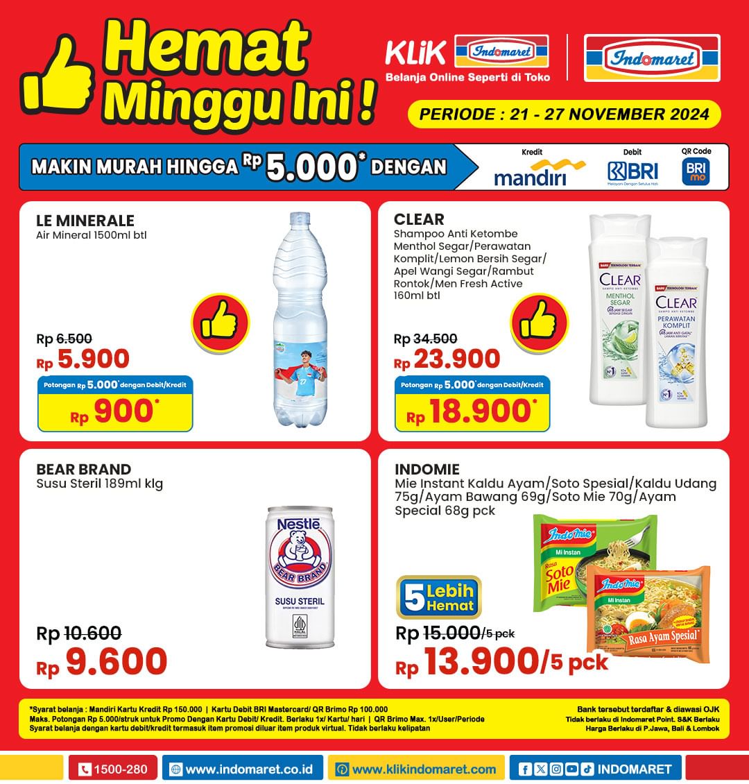 Promo Indomaret 21-27 November 2024 Hemat Minggu Ini