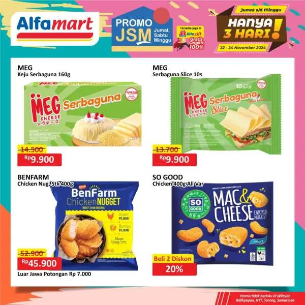 Promo JSM Alfamart Periode 22-24 November 2024