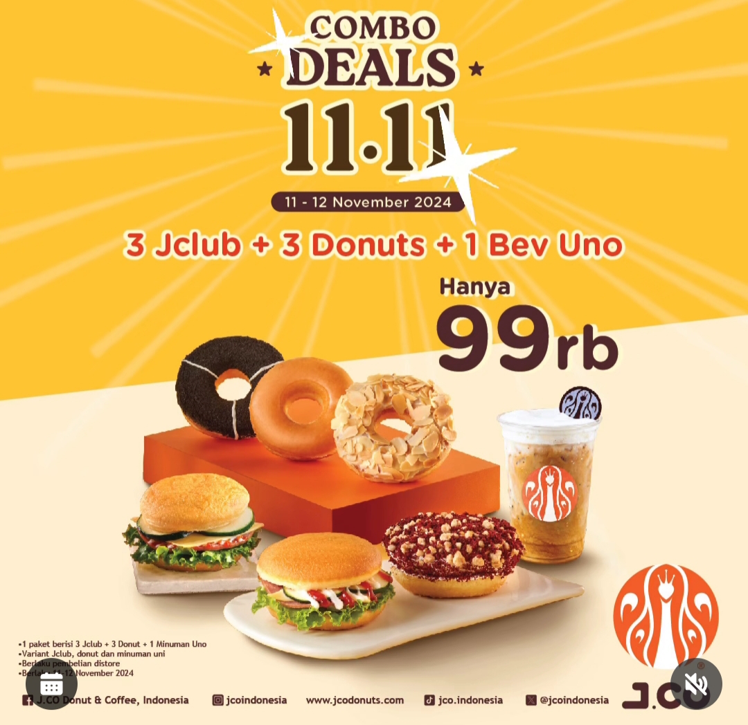 Promo 11.11 JCO Edisi 11-12 November 2024