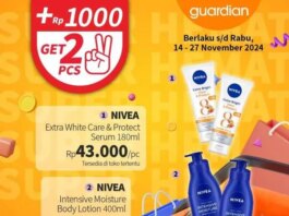 Promo Guardian Super Hemat Periode 14-27 November 2024