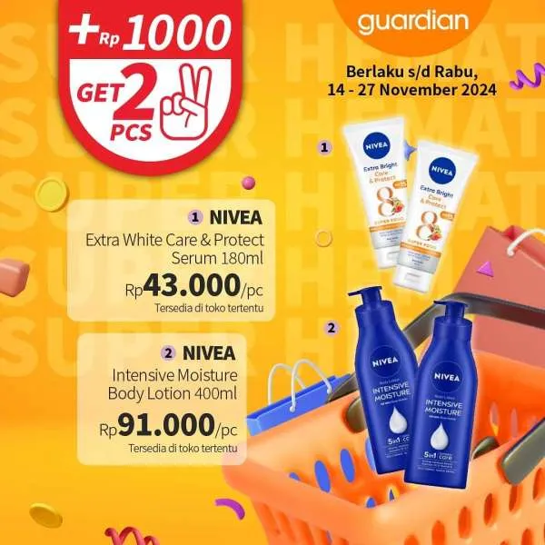 Promo Guardian Super Hemat Periode 14-27 November 2024