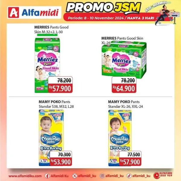 Promo JSM Alfamidi Periode 8-10 November 2024