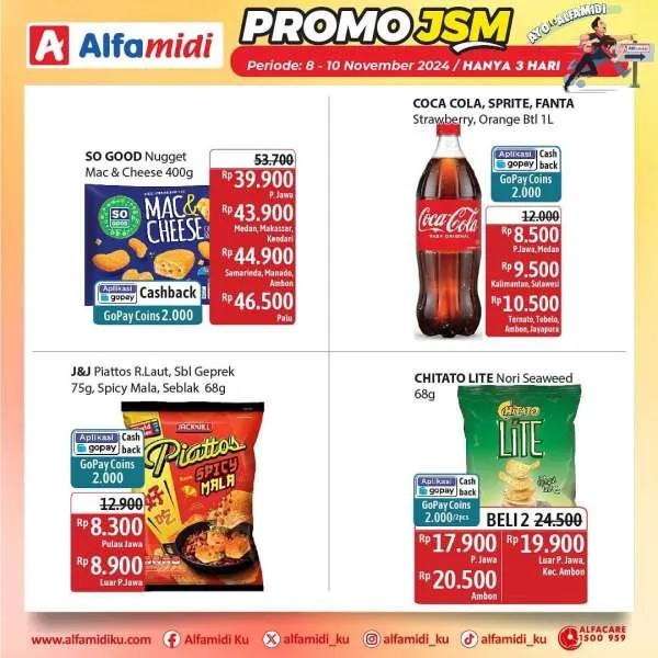 Promo JSM Alfamidi Periode 8-10 November 2024