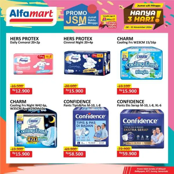 Promo JSM Alfamart Periode 8-10 November 2024