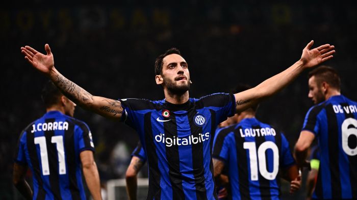 Inter Milan Vs Arsenal: Penalti Calhanoglu Menangkan Nerazzurri