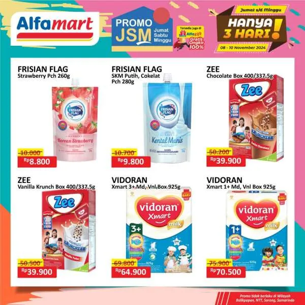 Promo JSM Alfamart Periode 8-10 November 2024