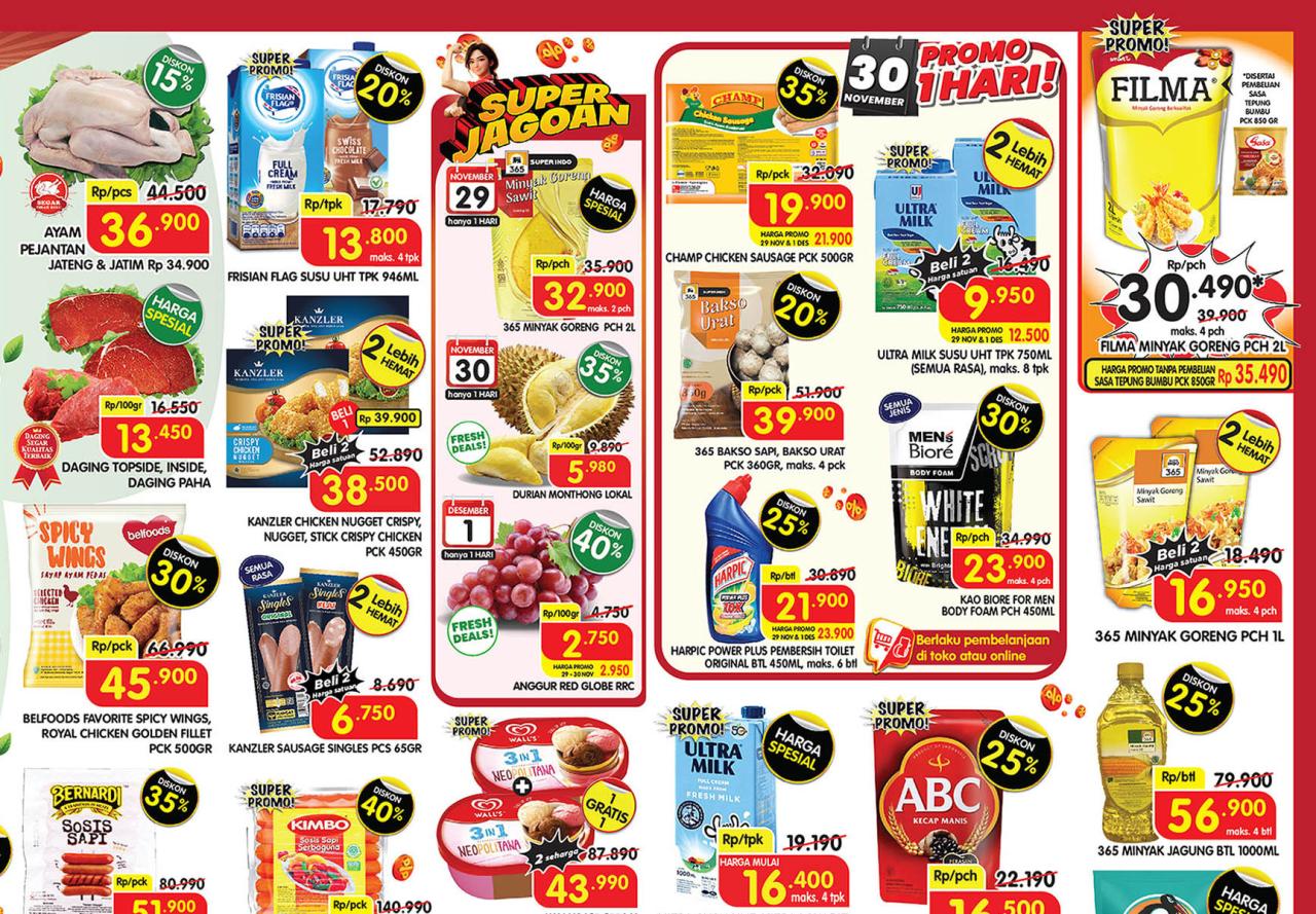 Promo JSM Superindo Weekend 29 November-1 Desember 2024