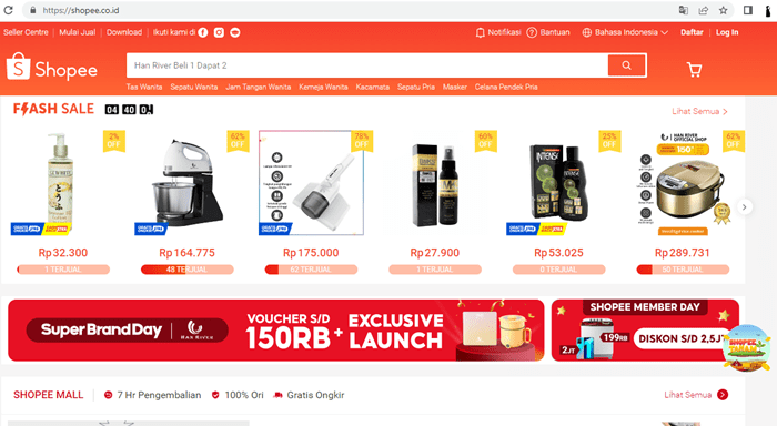 Cara membuat toko di shopee