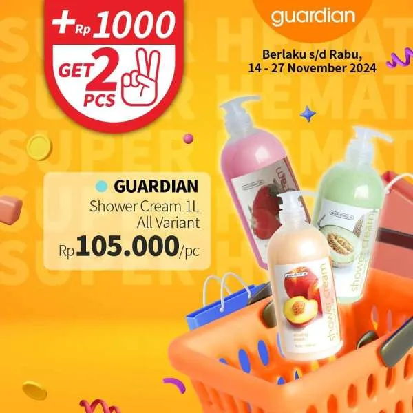 Promo Guardian Super Hemat Periode 14-27 November 2024