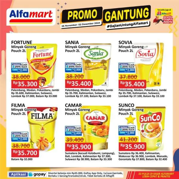 Promo Alfamart Gantung Periode 26 November-2 Desember 2024