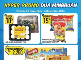 Promo Hypermart Dua Mingguan Periode 21 November-4 Desember 2024