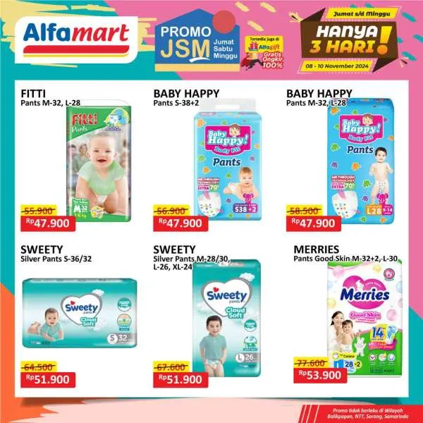 Promo JSM Alfamart Periode 8-10 November 2024