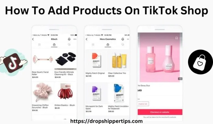 Cara menambahkan produk di tiktok shop