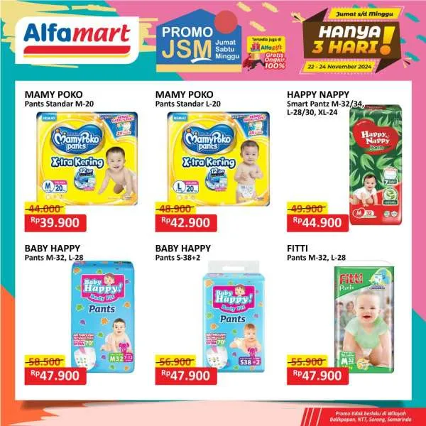 Promo JSM Alfamart Periode 22-24 November 2024