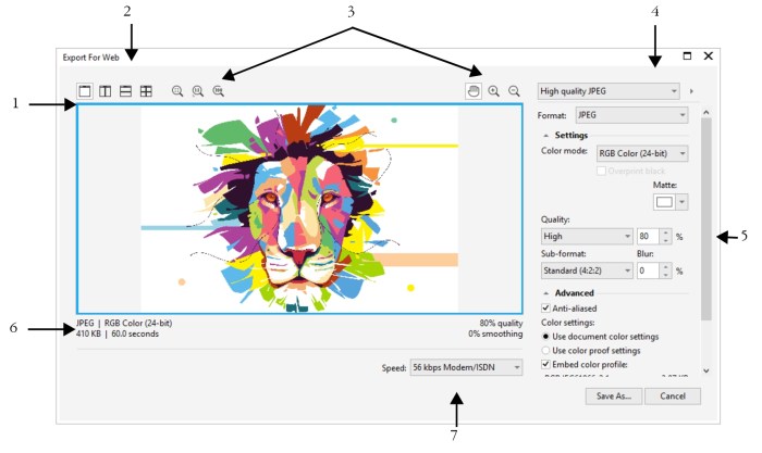 Bagaimana cara mengexport gambar coreldraw