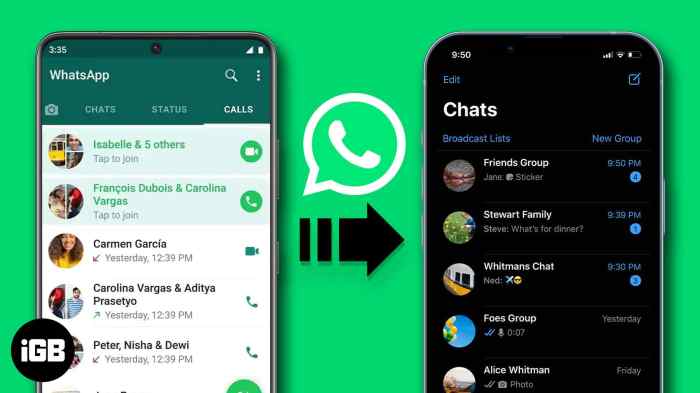 Cara memindahkan whatsapp dari android ke iphone