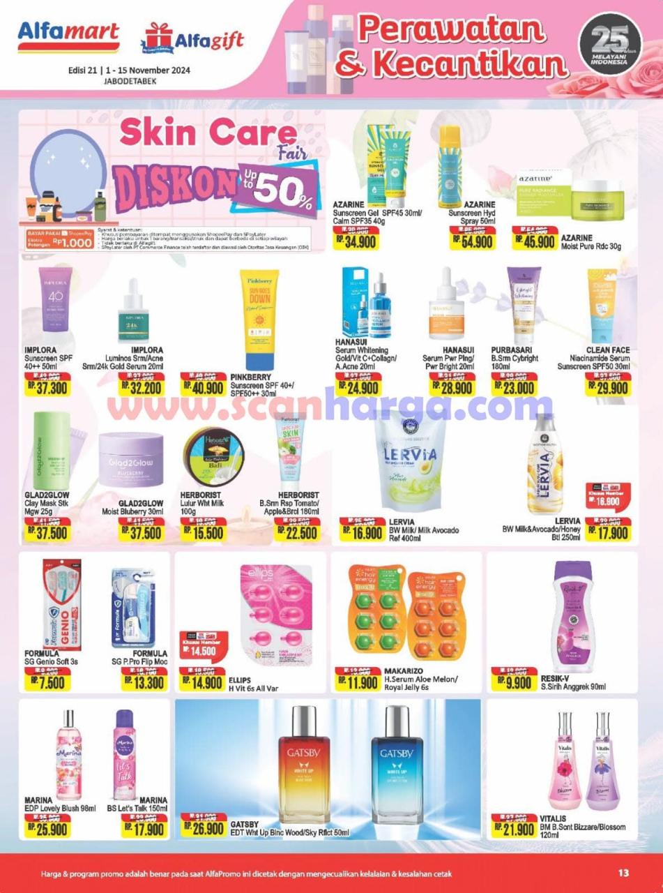 Katalog Alfamart Promo Terbaru 1 - 15 November 2024 13