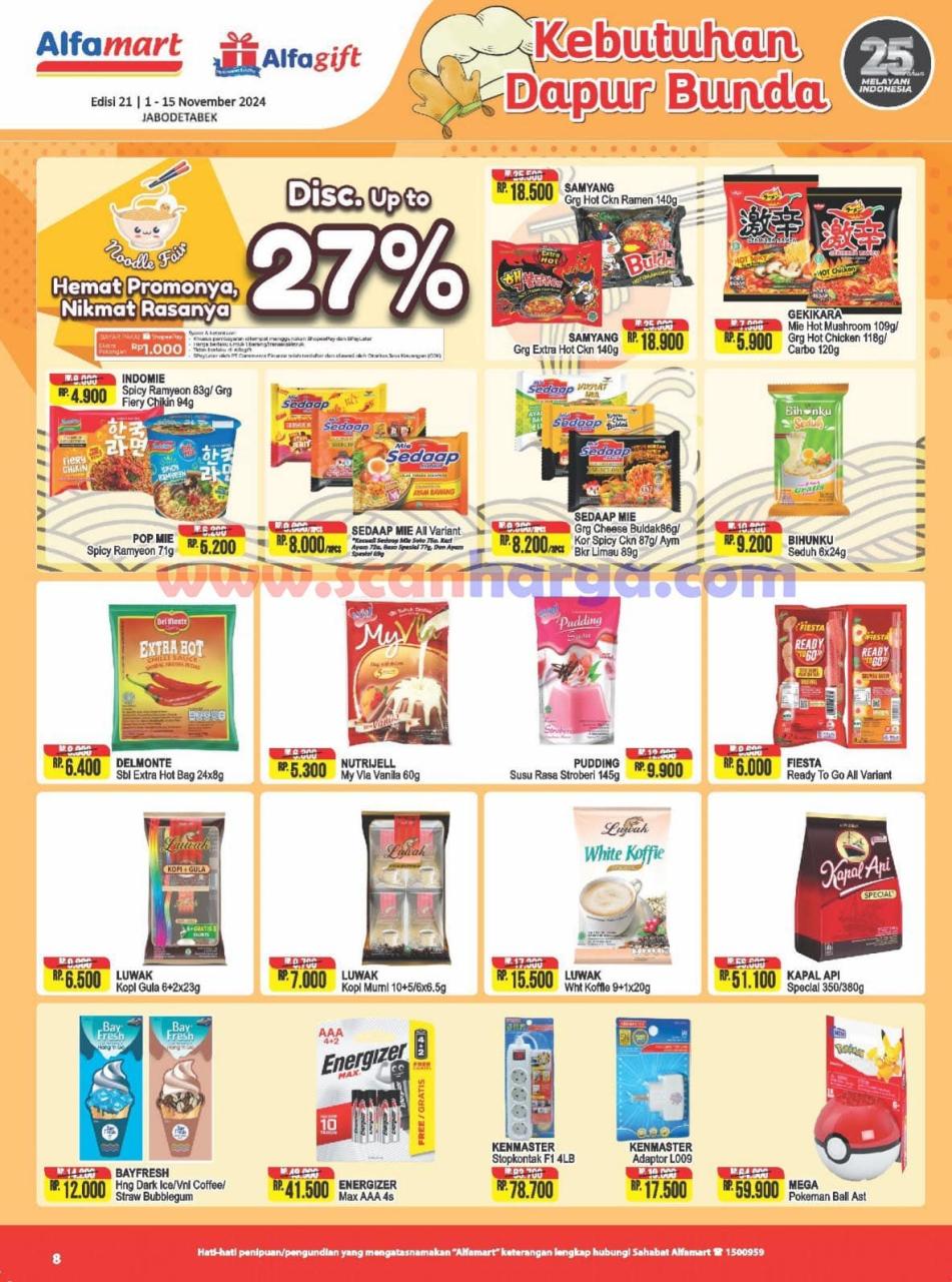 Katalog Alfamart Promo Terbaru 1 - 15 November 2024 8