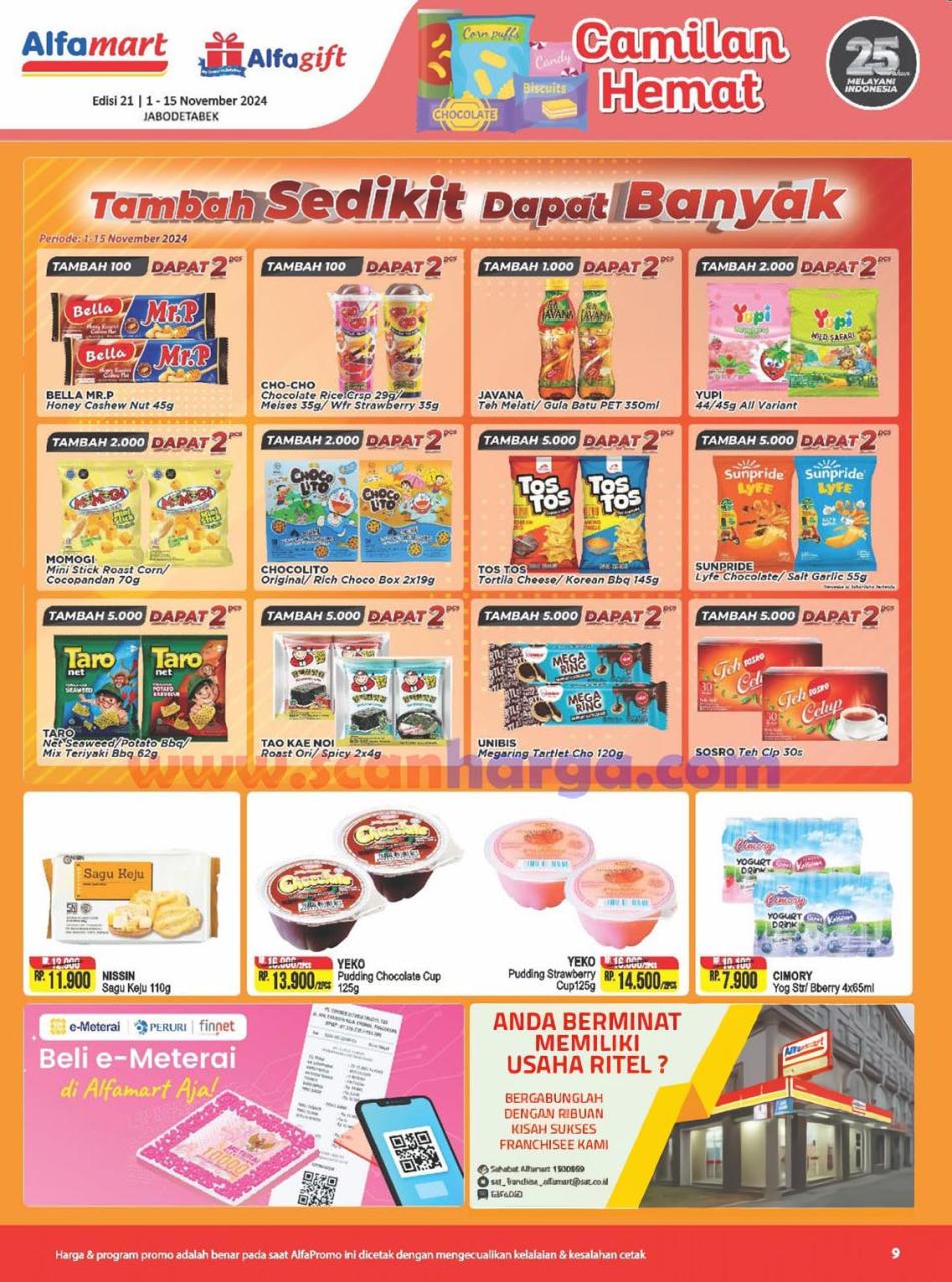 Katalog Alfamart Promo Terbaru 1 - 15 November 2024 9