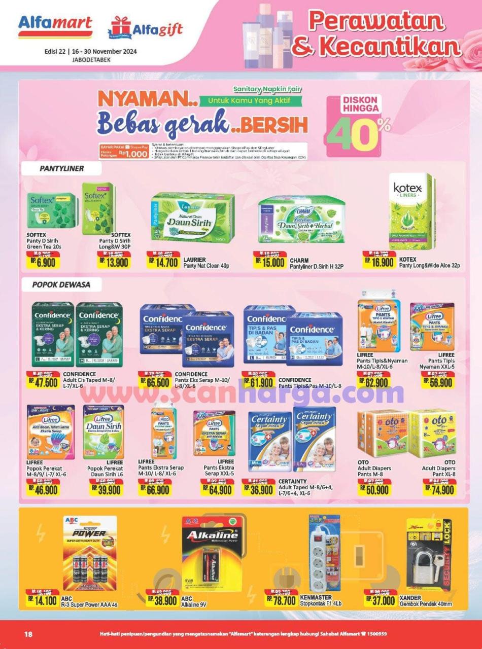 Katalog Alfamart Promo Terbaru 16 - 30 November 2024 18