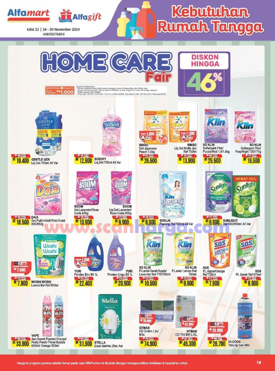 Katalog Alfamart Promo Terbaru 16 - 30 November 2024 19