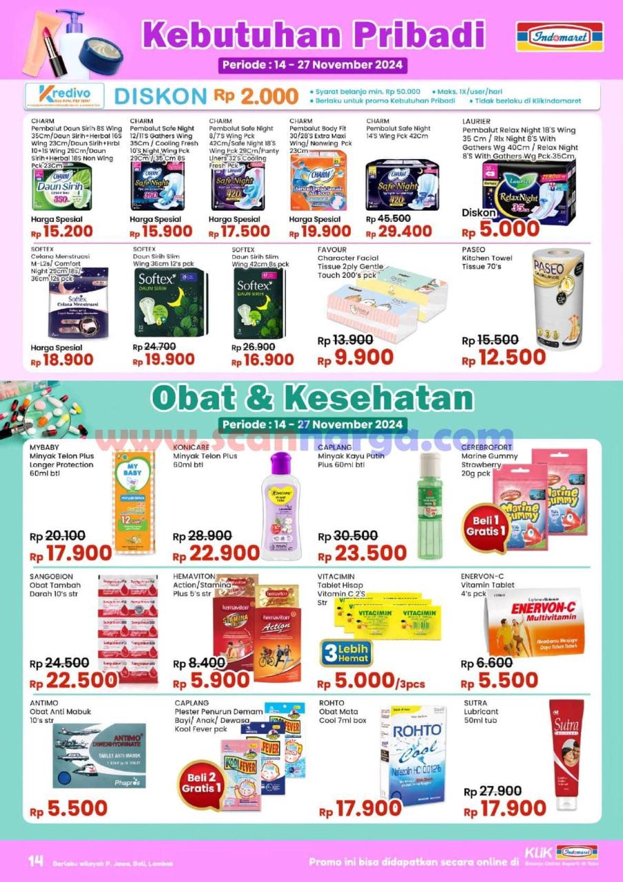 Katalog Indomaret Promo Terbaru 14 - 27 November 2024 14