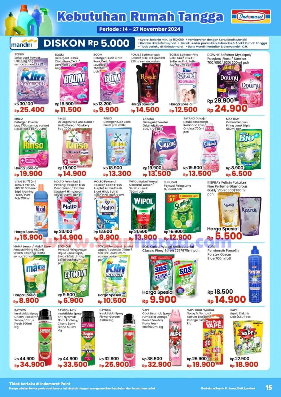 Katalog Indomaret Promo Terbaru 14 - 27 November 2024 15