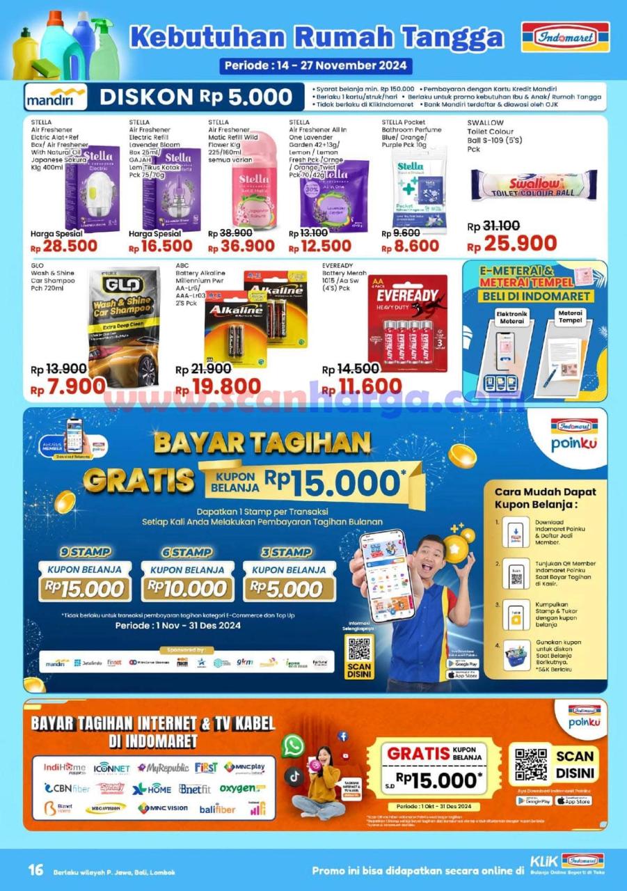 Katalog Indomaret Promo Terbaru 14 - 27 November 2024 16