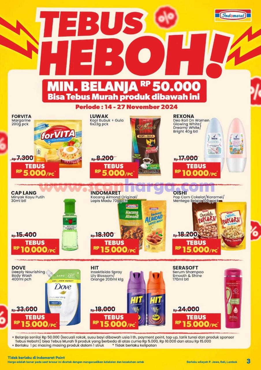 Katalog Indomaret Promo Terbaru 14 - 27 November 2024 3