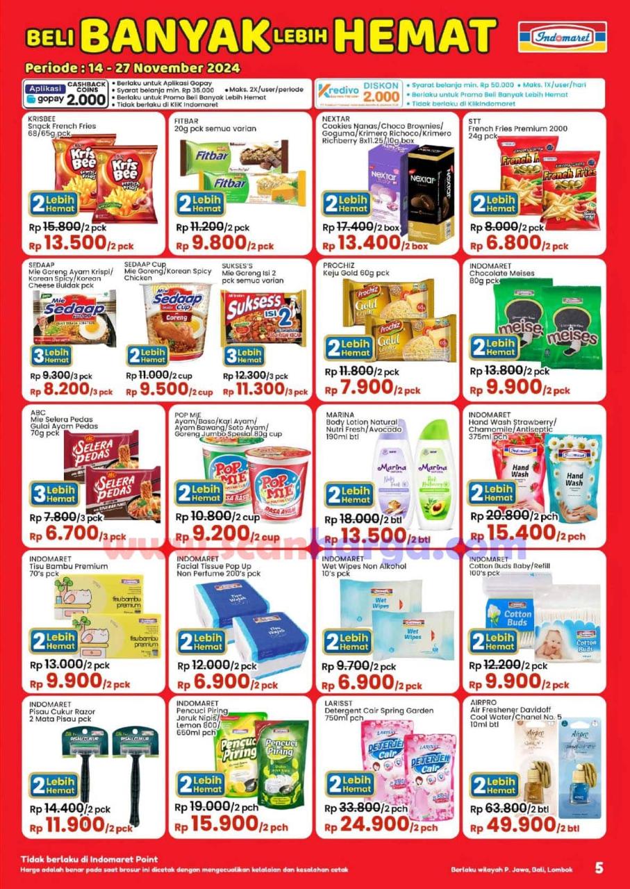 Katalog Indomaret Promo Terbaru 14 - 27 November 2024 5