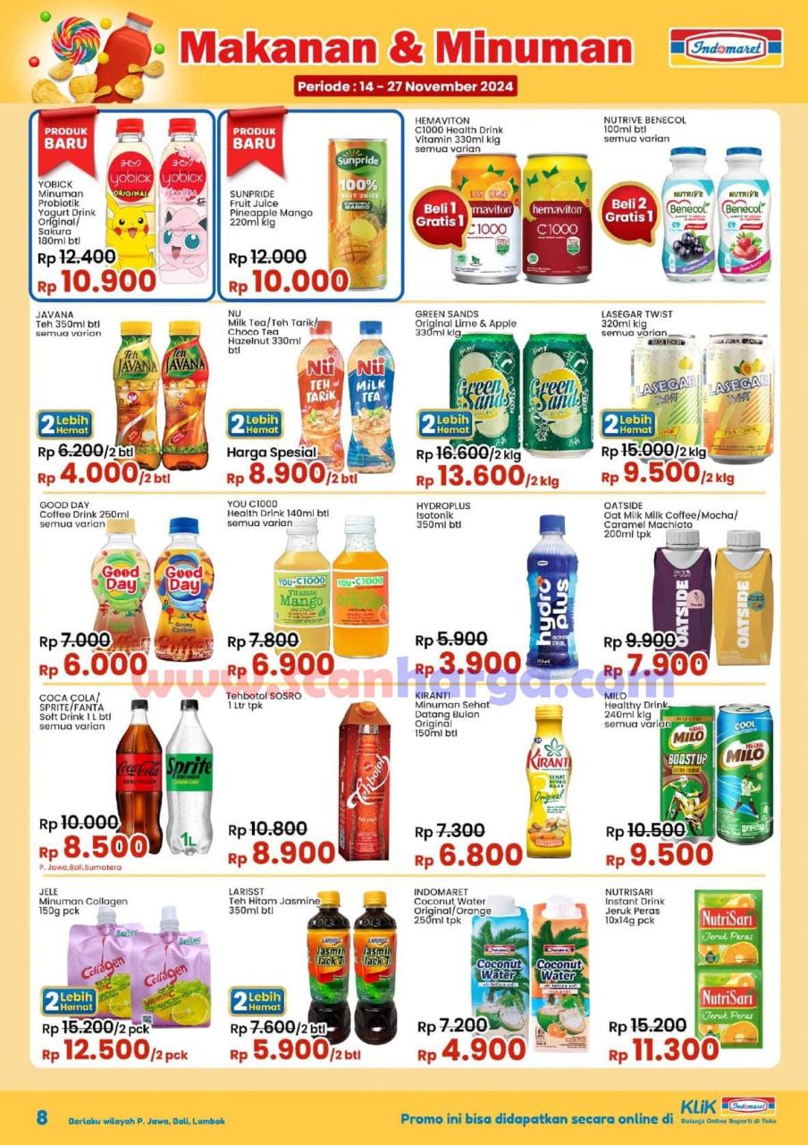 Katalog Indomaret Promo Terbaru 14 - 27 November 2024 8