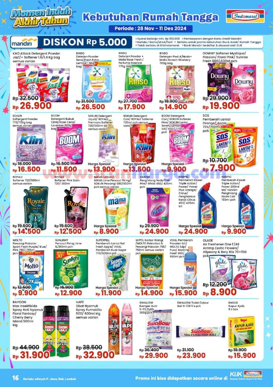 Katalog Indomaret Promo Terbaru 28 November - 11 Desember 2024 16