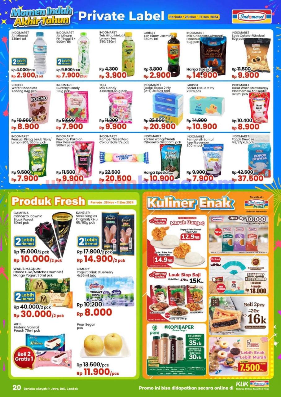 Katalog Indomaret Promo Terbaru 28 November - 11 Desember 2024 20