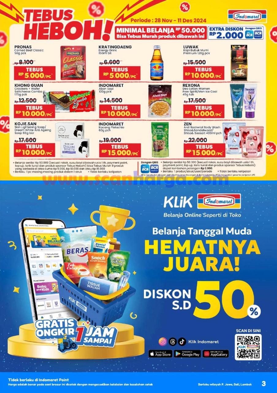 Katalog Indomaret Promo Terbaru 28 November - 11 Desember 2024 3