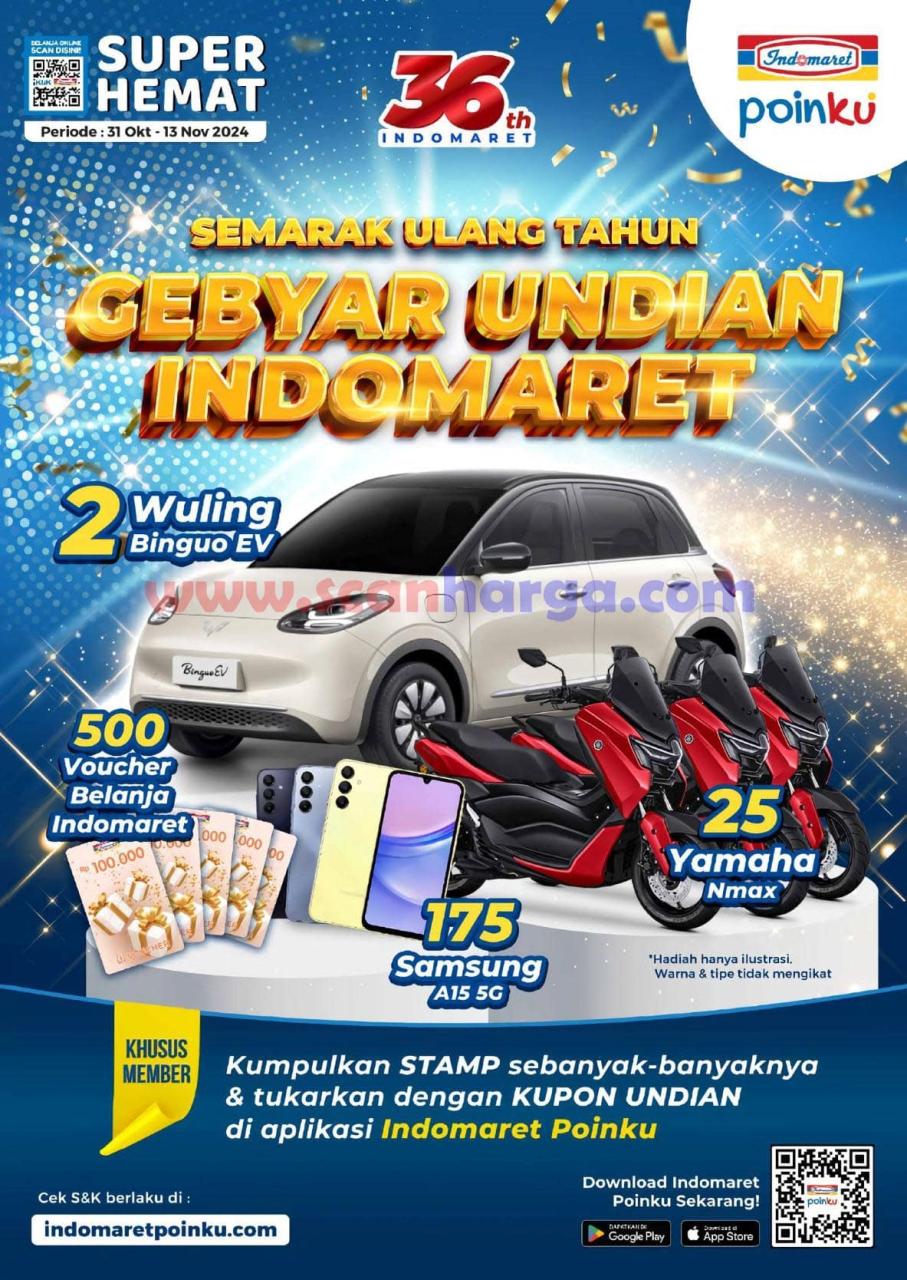 Katalog Indomaret Promo Terbaru 31 Oktober - 13 November 2024 1