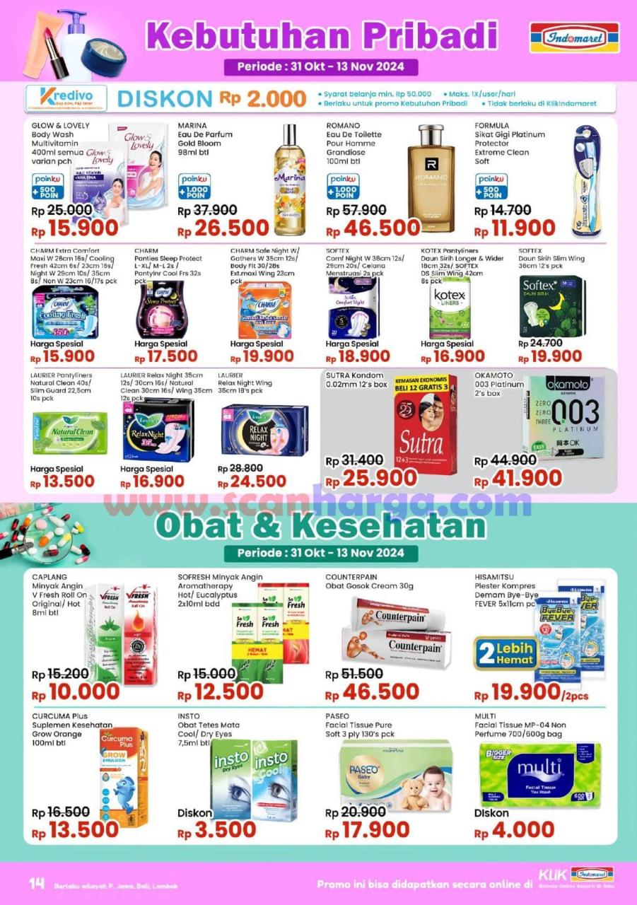 Katalog Indomaret Promo Terbaru 31 Oktober - 13 November 2024 14