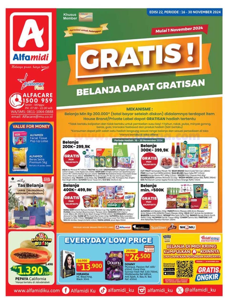 Katalog Promo Alfamidi 16 - 30 November 2024 1