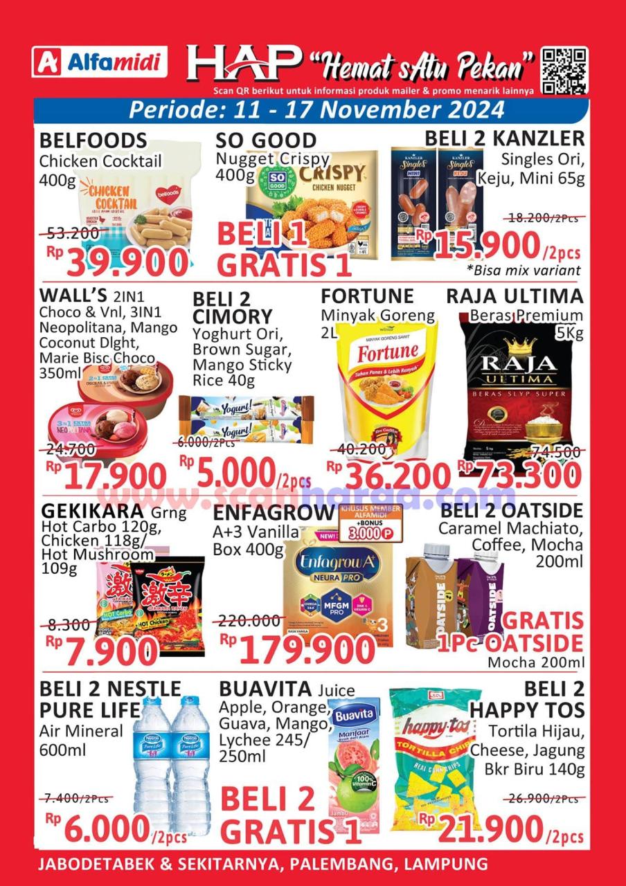 Katalog Promo Alfamidi Weekday Terbaru 11 - 17 November 2024 1