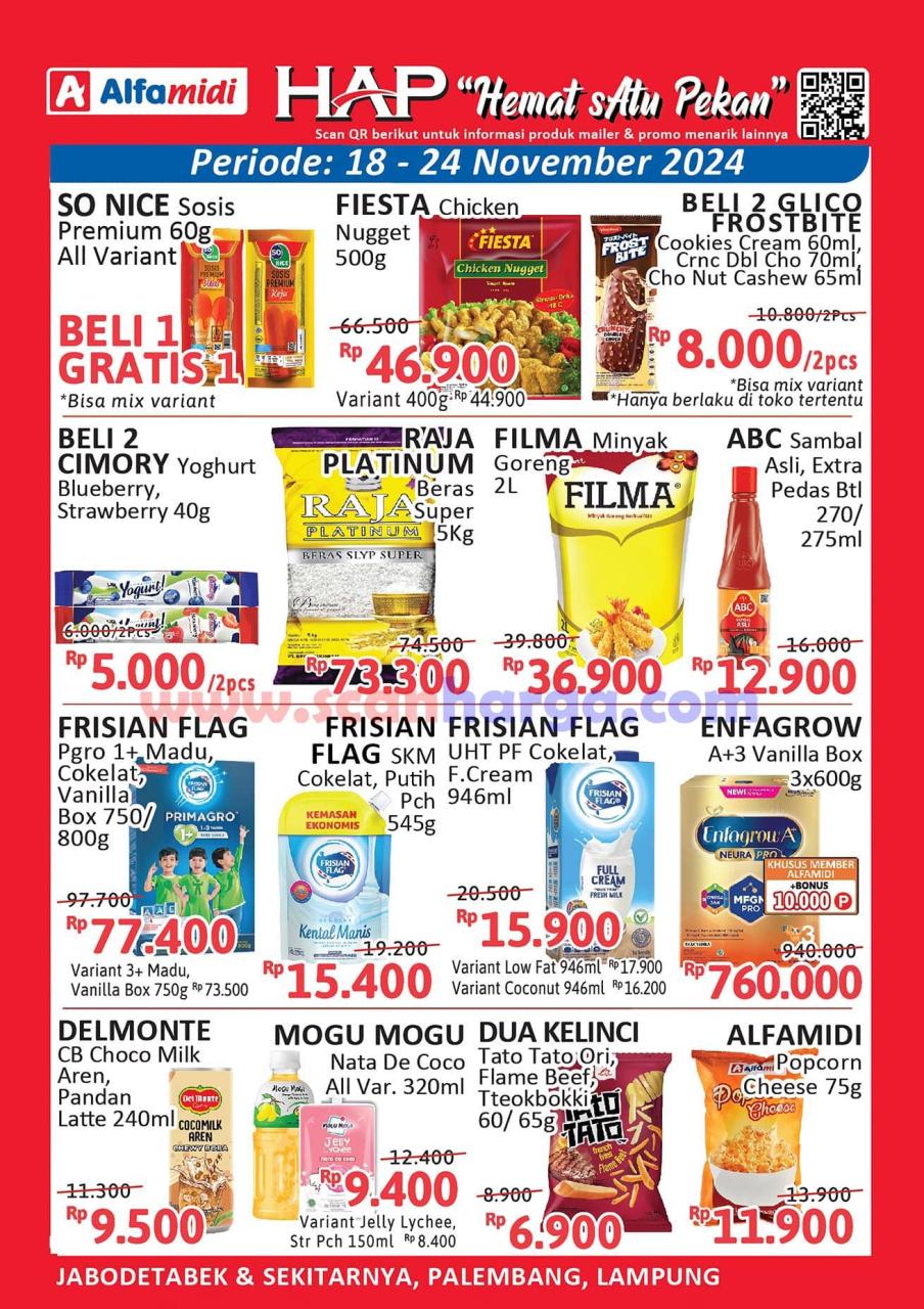 Katalog Promo Alfamidi Weekday Terbaru 18 - 24 November 2024 1