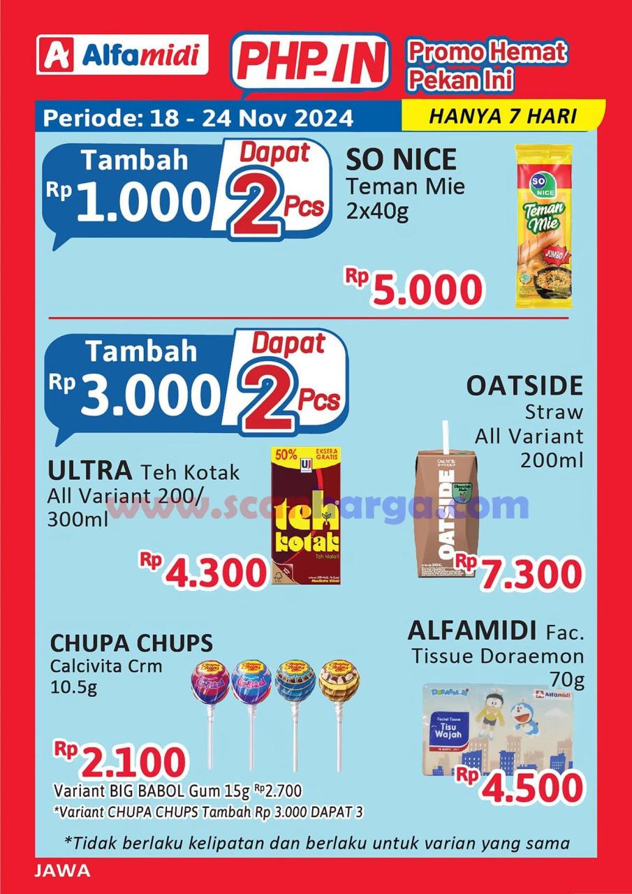 Katalog Promo Alfamidi Weekday Terbaru 18 - 24 November 2024 3