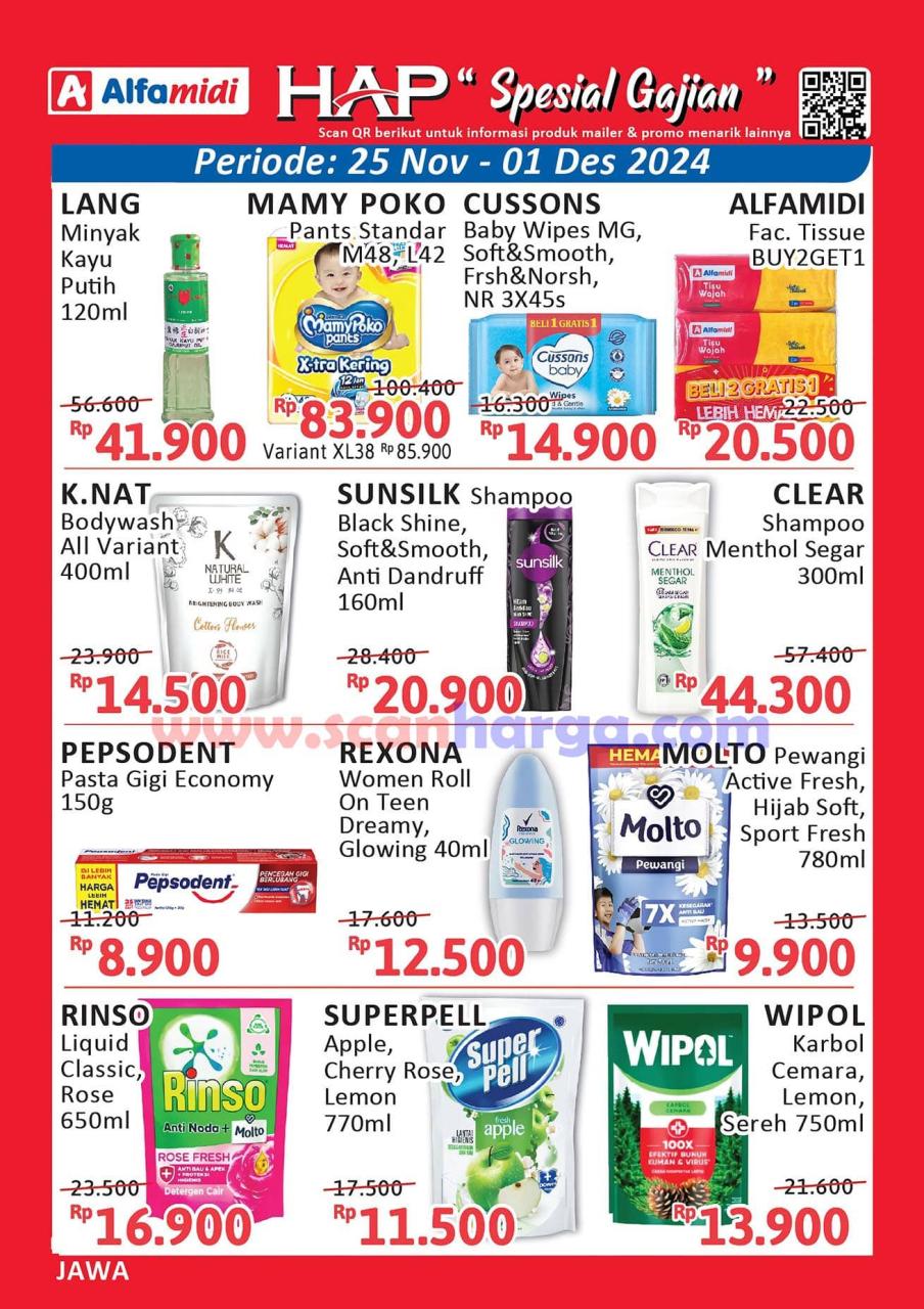 Katalog Promo Alfamidi Weekday Terbaru 25 November - 1 Desember 2024 2