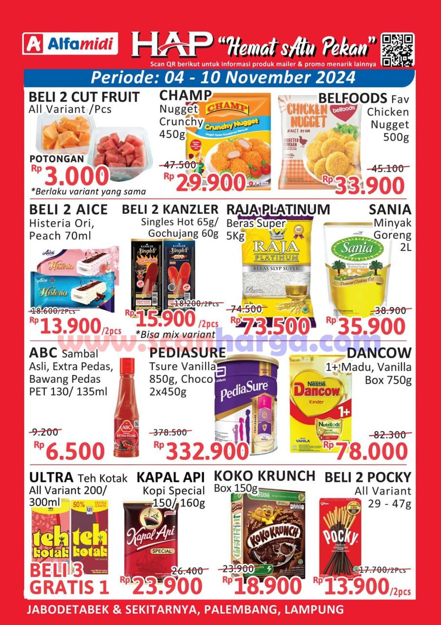 Katalog Promo Alfamidi Weekday Terbaru 4 - 10 November 2024 1