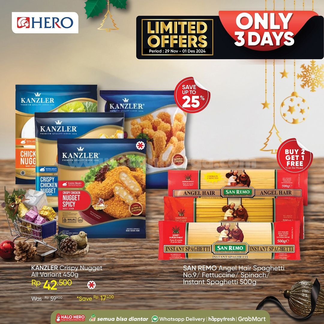 Katalog Promo HERO Supermarket Terbaru 29 November - 1 Desember 2024