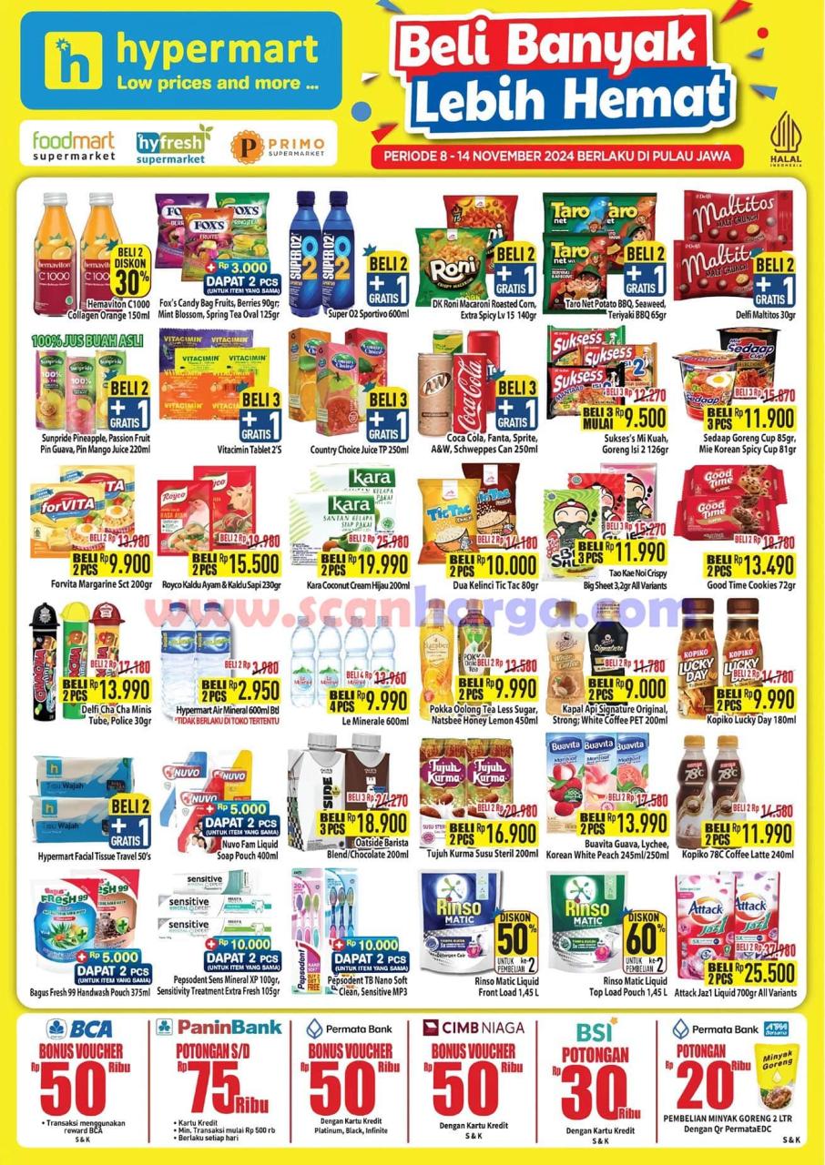 Katalog Promo Hypermart Weekday 12 - 14 November 2024 3