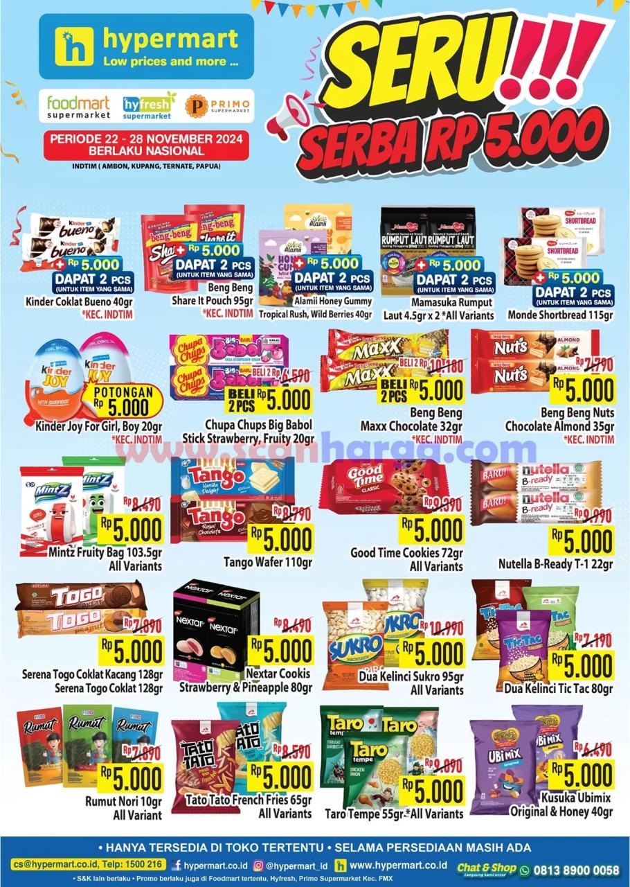 Katalog Promo Hypermart Weekday 26 - 28 November 2024 5